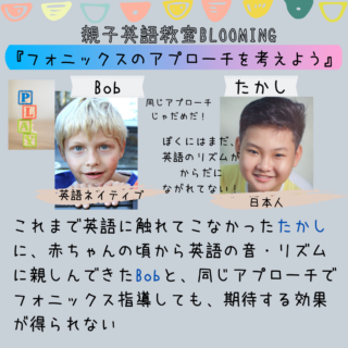 親子英語教室 Blooming 鎌倉 大船 藤沢 江の島 横浜 川崎エリアの親子英語レッスン 藤沢近辺およびオンラインで開催 赤ちゃん 未就園児 園児対象の親子英語レッスン ママ向け講座